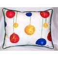 Betsy Drake Betsy Drake HJ294 Christmas Ornaments Large Indoor & Outdoor Pillow 16 x 20 HJ294